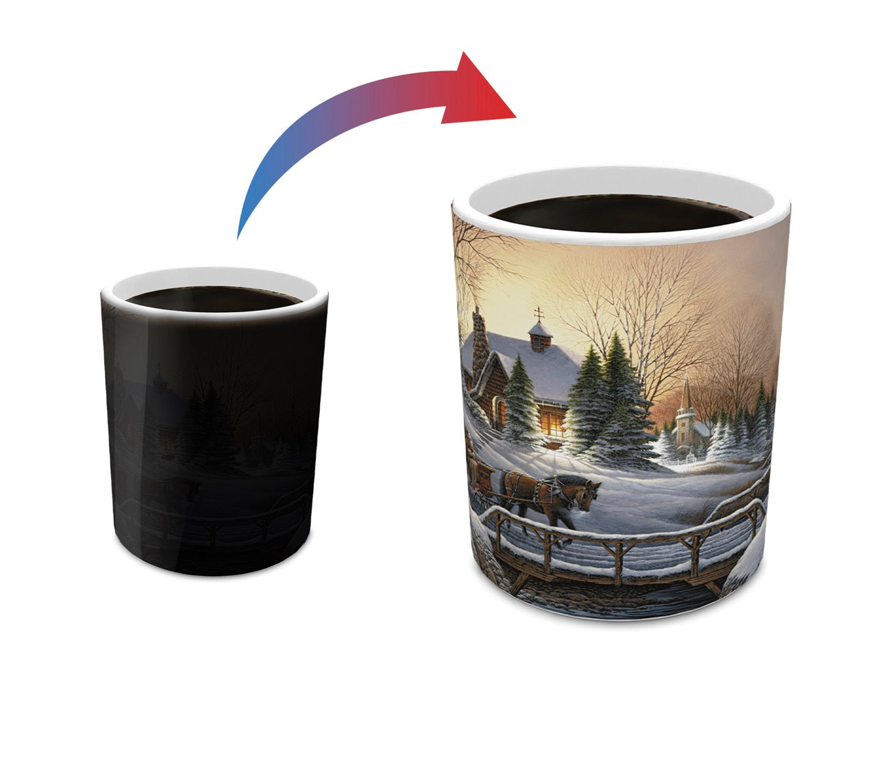 Wild Wings (Heading Home) Morphing Mugs®  Heat-Sensitive Mug MMUG1598